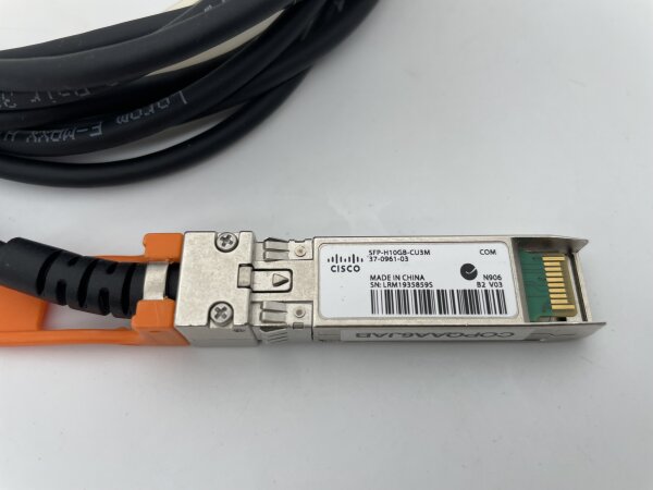 Cisco SFP-H10GB-CU3M SFP+ 3M 10Gbps DAC Twinax Cable