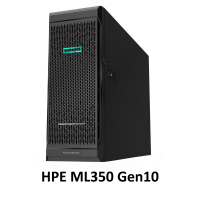 HPE ProLiant ML350 Gen10, 2x Xeon Silver 4210, 96GB DDR4,...