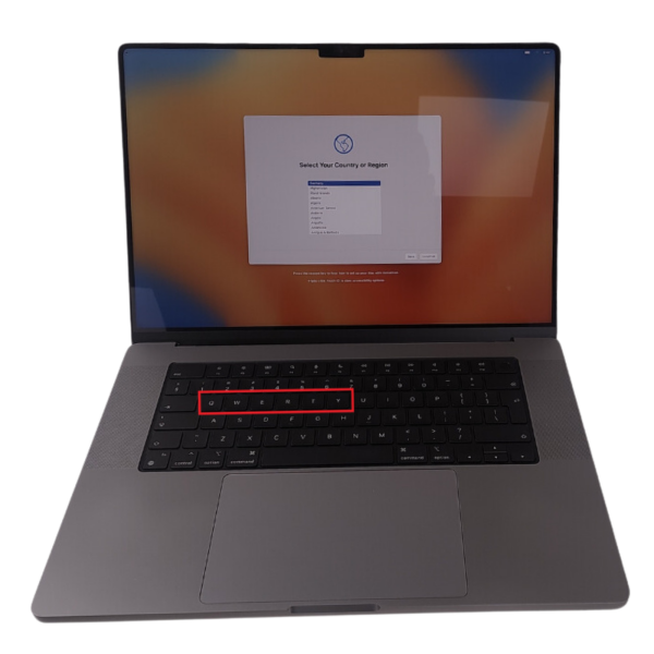 Apple MacBook Pro 16 2021 M1 Pro 10C 32GB RAM 1TB SSD 16 Core GPU US QWERTY