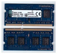 Kingston 4 GB SO-DIMM DDR3-1600 KVR16S11S8/4