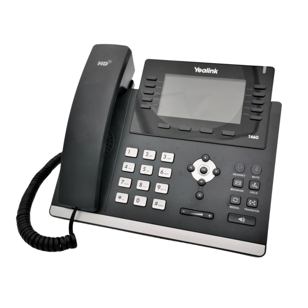 Yealink SIP-T46G HD Gigabit IP Phone 4.3" Display PoE A-Ware