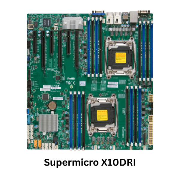 Supermicro X10DRi eATX Mainboard LGA2011-3 Dual Socket 2x 1GbE für Xeon Mainboard