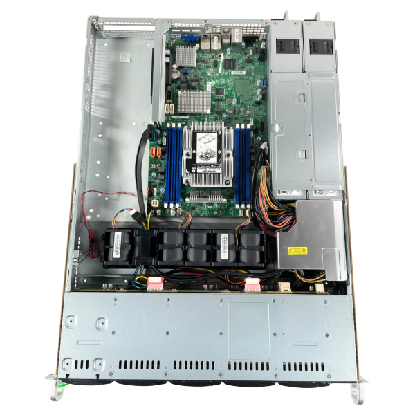 Supermicro CSE-116 BPN-SAS3-116A-N2 Rev. 1.11 2x PWS-706P-1R X11SPW-TF