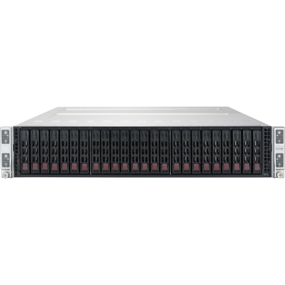 Supermicro SYS-2029TP-HC1R 2U 4-Node Server SIOM 24x2.5