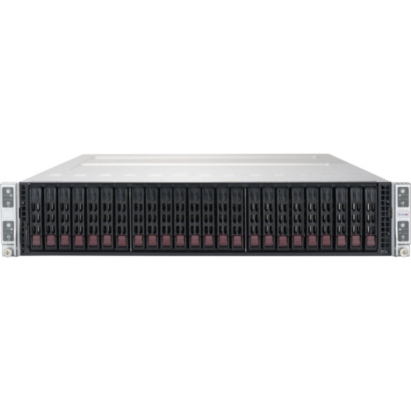Supermicro SYS-2029TP-HC1R 2U 4-Node Server SIOM 24x2.5" Bays 2xPWS-2K20A-1R PSU