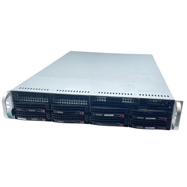 Supermicro CSE-825 2U Server X11DDW-NT BPN-SAS3-825TQ 8x SATA 2x PWS-741P-1R