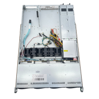 Supermicro CSE-815 1U Server 2x500W PSU 4x3.5" Bays SAS-815-TQ Ears Caddys