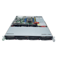 Supermicro CSE-813M 1U Server Chassis 4x3,5 X11SPI-TF...