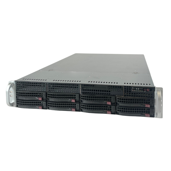 Supermicro CSE-825 2U Server Chassis WIO SATA/SAS BPN-SAS3-825TQ 2xPWS-1K03A-1R