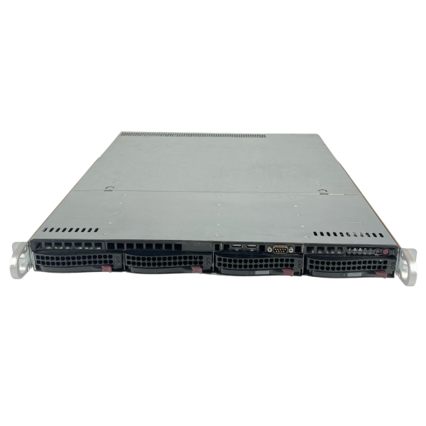 Supermicro CSE-813M 1U Server Chassis BPN-SAS815TQ 2x 400W PWS-406P-1R PSU