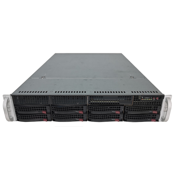 Supermicro CSE-825 2U Chassis 8x 3.5" BPN-SAS3-825 2x PWS802A-1R 80Plus Titantium