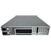 Supermicro CSE-825 2U Chassis 8x 3.5" BPN-SAS3-825 2x PWS802A-1R 80Plus Titantium