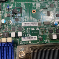 Supermicro CSE-815 1U H12SSW-iN AMD EPYC 7252 BPN-SAS3-815TQ PWS-605P-1H Server