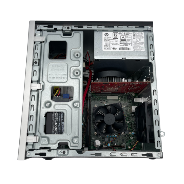 HP Pavilion 570-p0xx Desktop PC i5-7400 8GB RAM Nvidia GT 1050 500GB SSD Silber