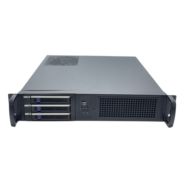 ITCE 2U Backup NAS Server Rack 2x4 Intel Core i3 16GB RAM 3x 3.5" Hot-Swap