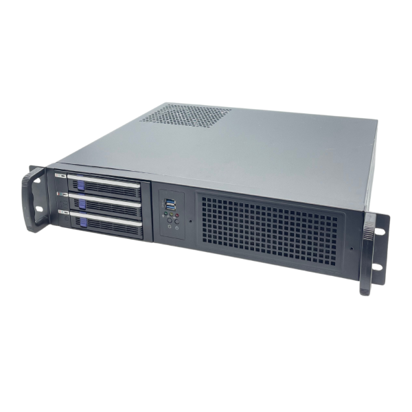 ITCE 2U Backup NAS Server Rack 2x4 Intel Core i3 16GB RAM 3x 3.5" Hot-Swap