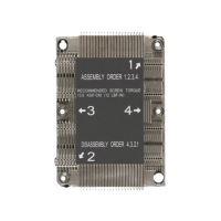 Supermicro SNK-P0068PSC 2U LGA3647 Passive Heatsink Intel Scalable Kühlkörper